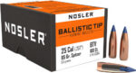 NOSLER BULLETS 25 CAL .257 - 85GR BALLISTIC TIP 100CT - Image 2