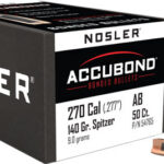 NOSLER BULLETS 270 CAL .277 - 140GR ACCUBOND 50CT