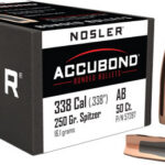 NOSLER BULLETS 338 CAL .338 - 250GR ACCUBOND 50CT