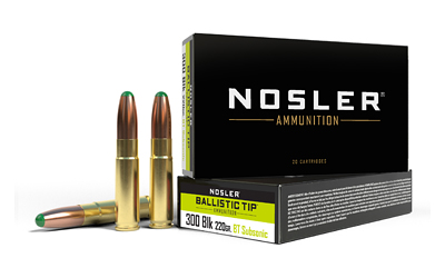 NOS61050_1.jpg NOSLER 300BLK 220GR BT RN 20/400 - Image 1