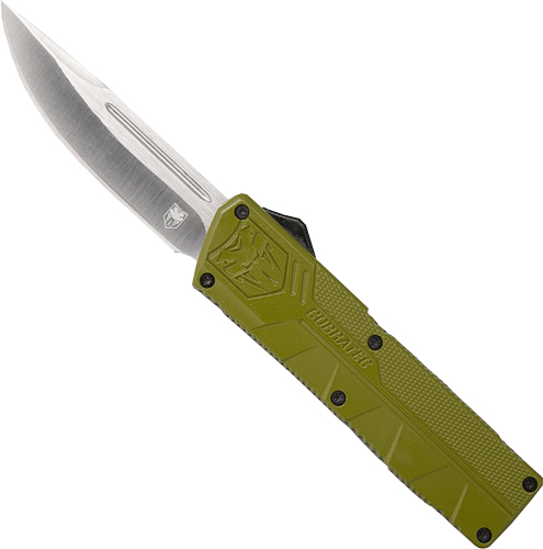 ODCTLWDNS-1.jpg COBRATEC LIGHTWEIGHT OTF - OD GREEN 3.25" DROP POINT - Image 1