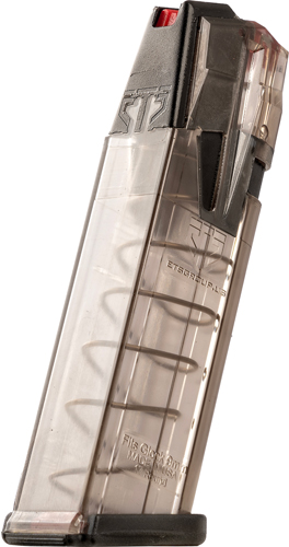 OMGGLK17_BACK.jpg ETS MAGAZINE OMEGA GLOCK 17/19 - 9MM 17RD TRANS POLY 17/19/19X - Image 1