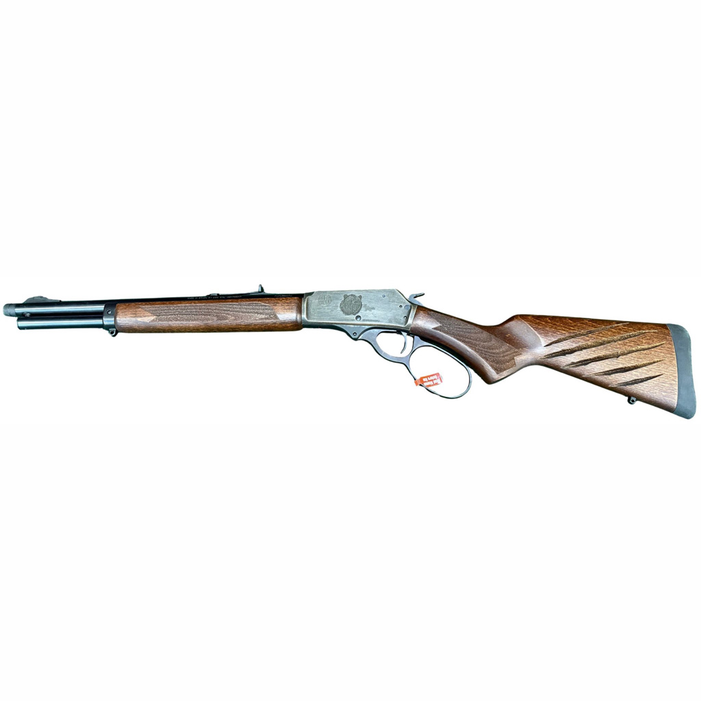 OPP0110_2.jpg Rossi R95 Trapper Bear Edition Rifle 45-70 Govt. 16.5 in. Engraved Rec & Stock 5 rd. BL - Image 1