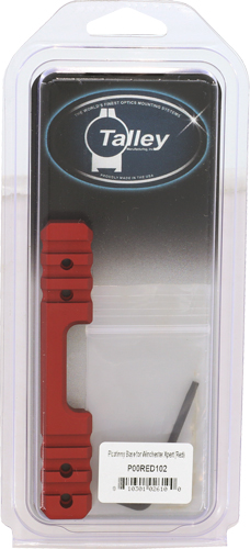 P00RED102_PKG_1.jpg TALLEY PICATINYY BASE FOR - WINCHESTER XPERT .22LR RED - Image 1