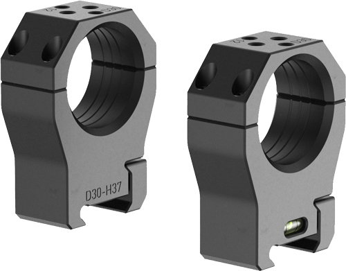 PR0008_1.jpg AUDERE SCOPE RINGS PSR 30MM - GEN III W/LEVEL HIGH BLACK - Image 1