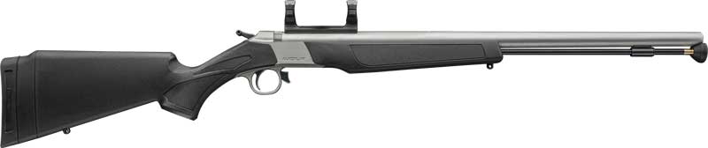 PR2117SM.jpg CVA WOLF V2 209M 50CAL 24" - ISM SS/BLACK SYNTHETIC - Image 1