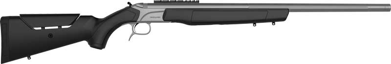 PR3241SM.jpg CVA ACCURA MR-X 50 CAL 26" - W/RAIL SS/BLACK SYNTHETIC - Image 1