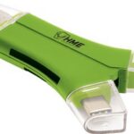 HME MEMORY CARD READER 4-IN-1 - APPLE OR ANDROID DEVICES
