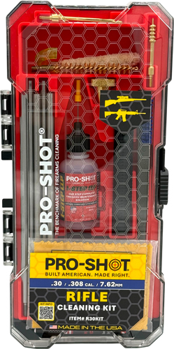 R30KIT_1.jpg PRO SHOT RIFLE CLEANING KIT - .30 CAL - Image 1