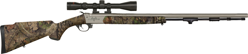 R5741104416.jpg TRADITIONS PURSUIT XT 50 CAL - 3-9X40 S/S CERAKOTE/BU COUNTRY - Image 1