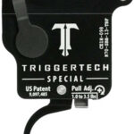 TRIGGERTECH REM 700 SNGL STAGE - BLACK SPECIAL FLAT