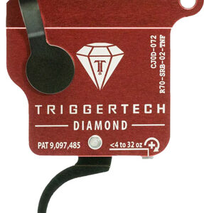 TRIGGERTECH REM 700 SNGLE STG - BLACK DIAMOND FLAT CLEAN