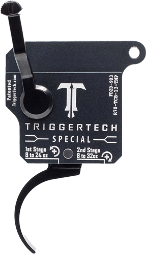 R70TCB13TNP.jpg TRIGGERTECH REM 700 TWO STAGE - BLACK SPECIAL PRO CURVED CLEAN - Image 1