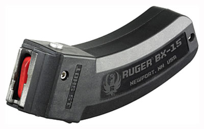 R90463.jpg RUGER MAGAZINE 10/22 22LR - 15RD BLACK PLASTIC