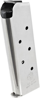 R90664.jpg RUGER MAGAZINE SR1911 45ACP - 7RD STAINLESS - Image 1