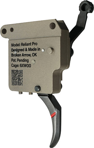 RA735C.jpg RISE TRIGGER RELIANT PRO REM - 700 1-3LB PULL CURVED FDE/BLK - Image 1