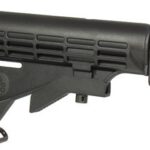 UTG STOCK ASSEMBLY AR-15 BLACK - 6 POSITION MIL-SPEC