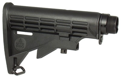 RBU6BM.jpg UTG STOCK ASSEMBLY AR-15 BLACK - 6 POSITION MIL-SPEC - Image 1