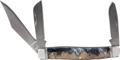 RP0001CLB.jpg ABKT ROPER LAHAR SERIES 3BLADE - STOCKMAN 3.25" WOOD RESIN HNDL - Image 1
