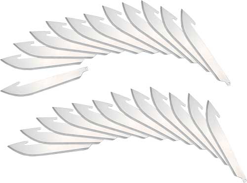 RR3524.jpg OUTDOOR EDGE 3.5" REPLACEMENT - BLADES FOR RAZORSAFE 24PK DP - Image 1