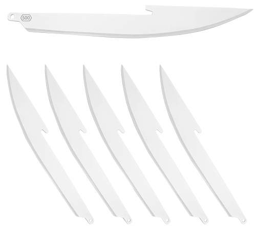 RR506_1.jpg OUTDOOR EDGE RAZORMAX 5" - REPLACEMENT BLADE 6-PACK SS - Image 1