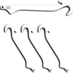 OUTDOOR EDGE REPLACEMENT BLADE - GUTTING BLADE PACK 4 BLADES