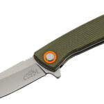 SZCO RUC 4" GREEN MICARTA - FOLDER D2 STEEL BLADE