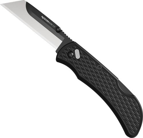 RWK252C_1.jpg OUTDOOR EDGE RAZOR-WORK 2.5" - BLACK W/2 UTILITY BLADES - Image 1
