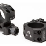 SIG BUCKMSTRS RINGS 1" ALUM MED BLK
