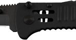 SOG KNIFE SLIM JIM BLACK TINI - BLACK CLIP POINT 3.18" BLADE