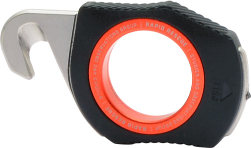 SOG26300443_BELT-CUTTER.jpg SOG RAPID RESCUE EMERCENCY - TOOL BLACK/RED BELT CUTTER - Image 1
