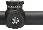 SIG SCOPE WHISKEY4 2.5-10X42 - 30MM SF SFP QUAD PLEX BLACK