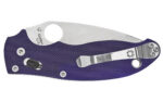 SPYDERCO MANIX 2 G-10 DARK BL 3.375" - Image 2