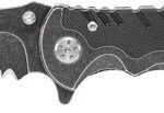 S&W KNIFE BORDER GUARD 3.5" - BLADE W/STRAP CUTTER/GLS BREKR