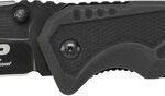 S&W KNIFE CLIP FOLDER 3.8" - BLADE BLACK W/ STRAP CUTTER