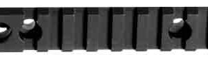TROY RAIL SECTION 4.2" BLACK - QUICK-ATTACH W/QD SWIVEL HOLE