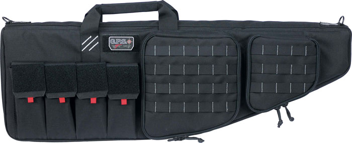 T35ARB.jpg GPS TACTICAL AR CASE 35" BLACK - W/ HANDGUN HOLDER - Image 1