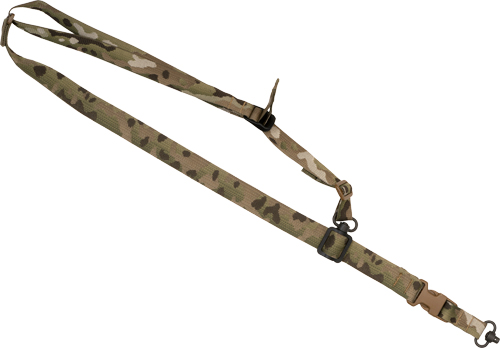 T6028CY.jpg TAC SHIELD SLING 2N1 WARRIOR - QD PUSH BUTTON SWIVEL COYOTE - Image 1