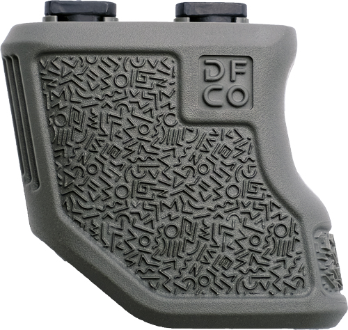 TCMLOKGRY.jpg DIE FREE CO TIGER CLAW FORE - GRIP 10 DEGREE GRAY M-LOK - Image 1