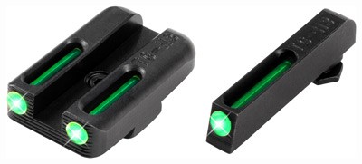 TG131GT1A_1.jpg TRUGLO SIGHT SET FOR GLOCK - 42/43 TRITIUM/FIBER OPT GREEN - Image 1