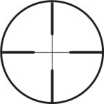 TRUGLO SCOPE BUCKLINE 4X32MM - DUPLEX BLACK W/WEAVER RINGS - Image 2