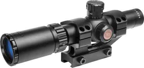 TG8514BT_1_1.jpg TRUGLO TACTICAL 1-4X24MM SCOPE - 30MM TUBE BDC MIL-DOT - Image 1