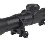 TRUGLO SCOPE BUCKLINE 3-9X32MM - BDC BLACK W/WEAVER RINGS