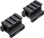 TRUGLO 2-PIECE PICATINNY RISER - MOUNT 3/4" RISE 1.36" LENGTH