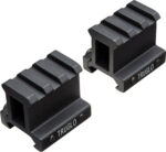 TRUGLO 2-PIECE PICATINNY RISER - MOUNT 1" RISE 1.36" LENGTH
