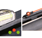TRUGLO SIGHT SET GOBBLE-DOT - FOR ALL VENT RIBS RED/GREEN