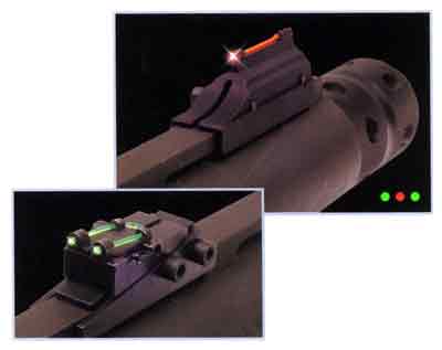 TG944C.jpg TRUGLO SIGHT SET GOBBLE-DOT - PRO SERIES 6MM RIB RED/GREEN - Image 1