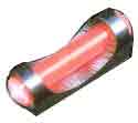 TRUGLO SIGHT FAT BEAD RED - W/UNIVERSAL THREAD ADAPTERS