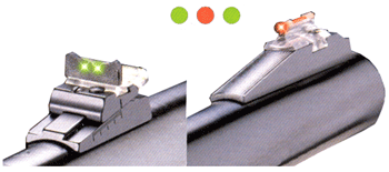 TG961M.gif TRUGLO SIGHT SET FOR MOSSBERG - SLUG BARRELS RED/GREEN - Image 1