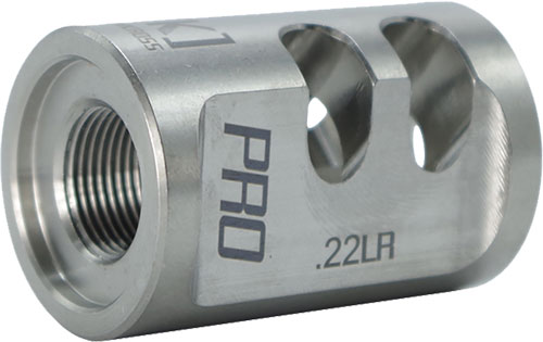 TK00N0269SSL1_1.jpg TANDEMKROSS GAME CHANGER PRO - COMPENSATOR FOR 22LR STAINLESS - Image 1